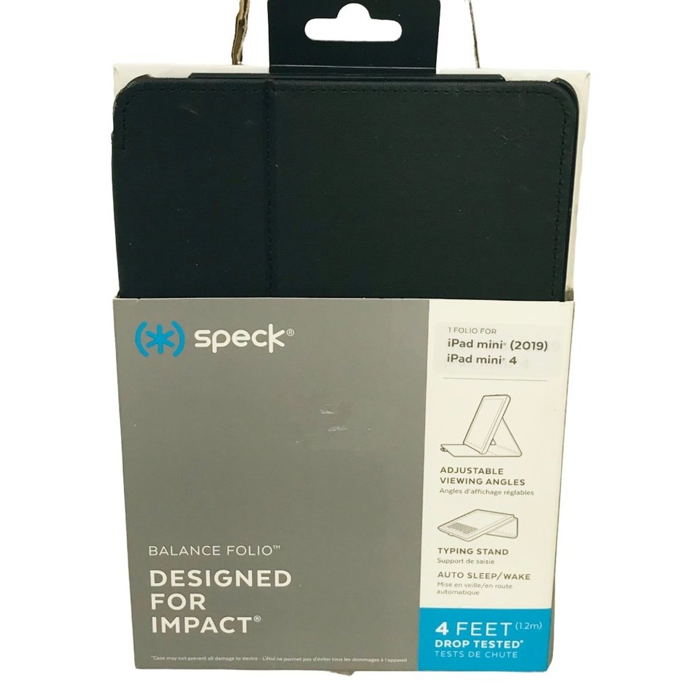 Speck Balance Folio Case For iPad Mini 2019 iPad Mini 4 Black New In Package